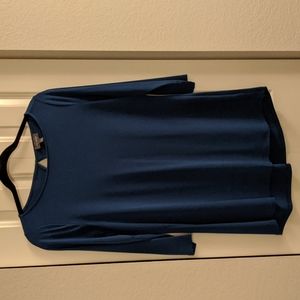 The Limited blouse, blue, Medium, never worn
